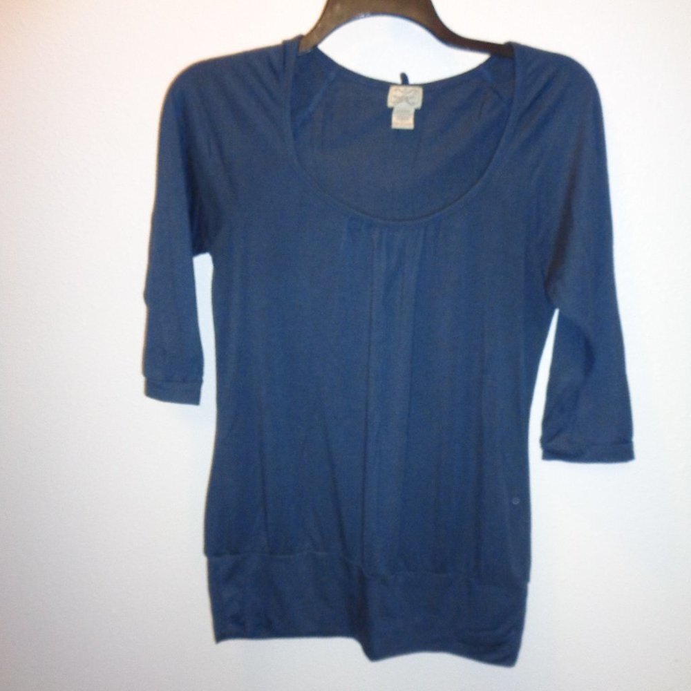 EYELASH Couture Junior's 3/4 Sleeve Top Size XL